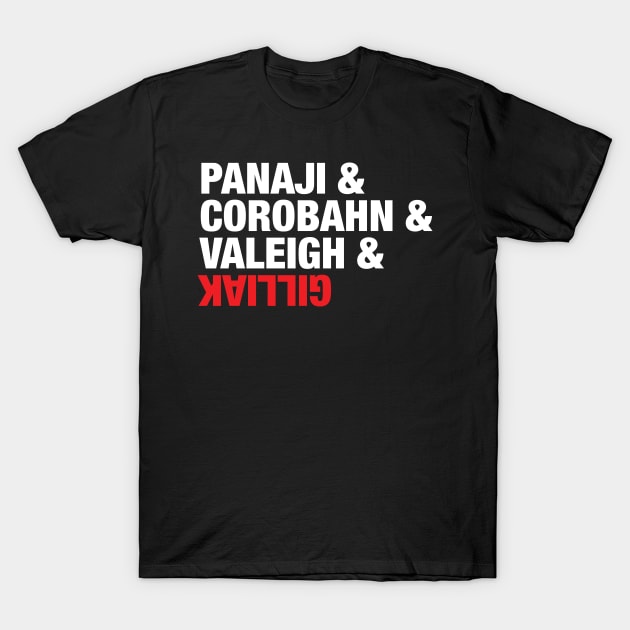 PANAJI, COROBAHN, VALEIGH & GILLIAK T-Shirt by KARMADESIGNER T-SHIRT SHOP